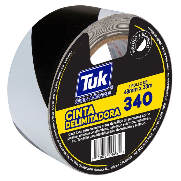 CINTA DELIMITADORA 2'X33M TUK