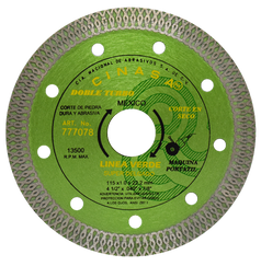 DISCO DIAMANTE CONTINUDO 4-1/2X0.04 VERDE