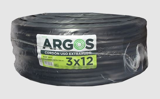 CABLE CORDON USO RUDO ST 3 X 12 ARGOS