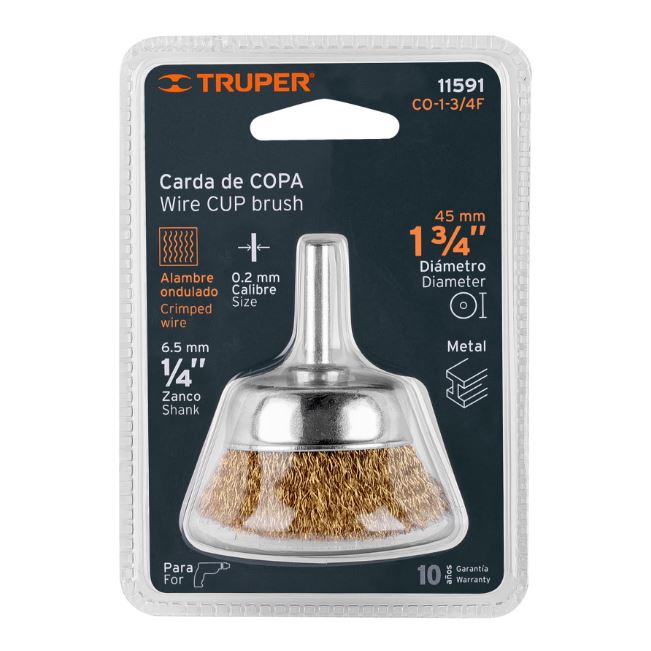CARDA FINA P/TALADRO 1-3/4', TRUPER
