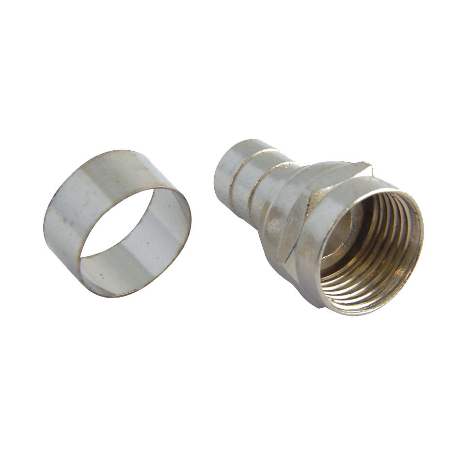CONECTOR CAMPANA CABLE COAX RG6 SURTEK