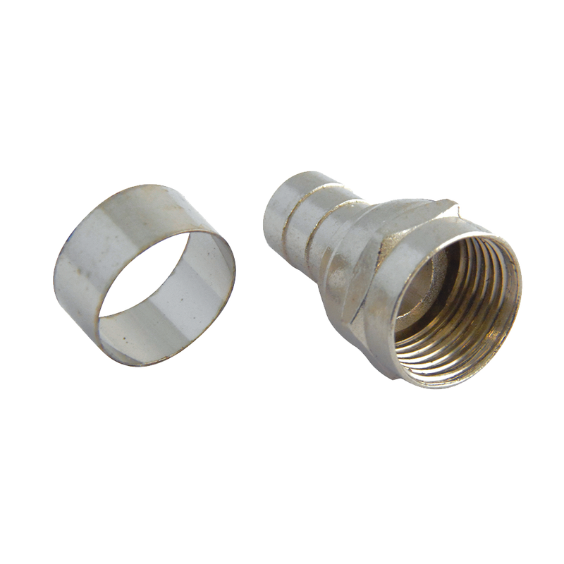 CONECTOR CAMPANA CABLE COAX RG6 SURTEK