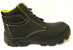 BOTA PIEL CAFE CASCO DIELECTRICO #28