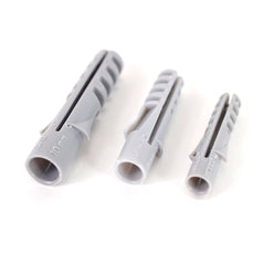 TAQUETE PLASTICO GRIS 1/4
