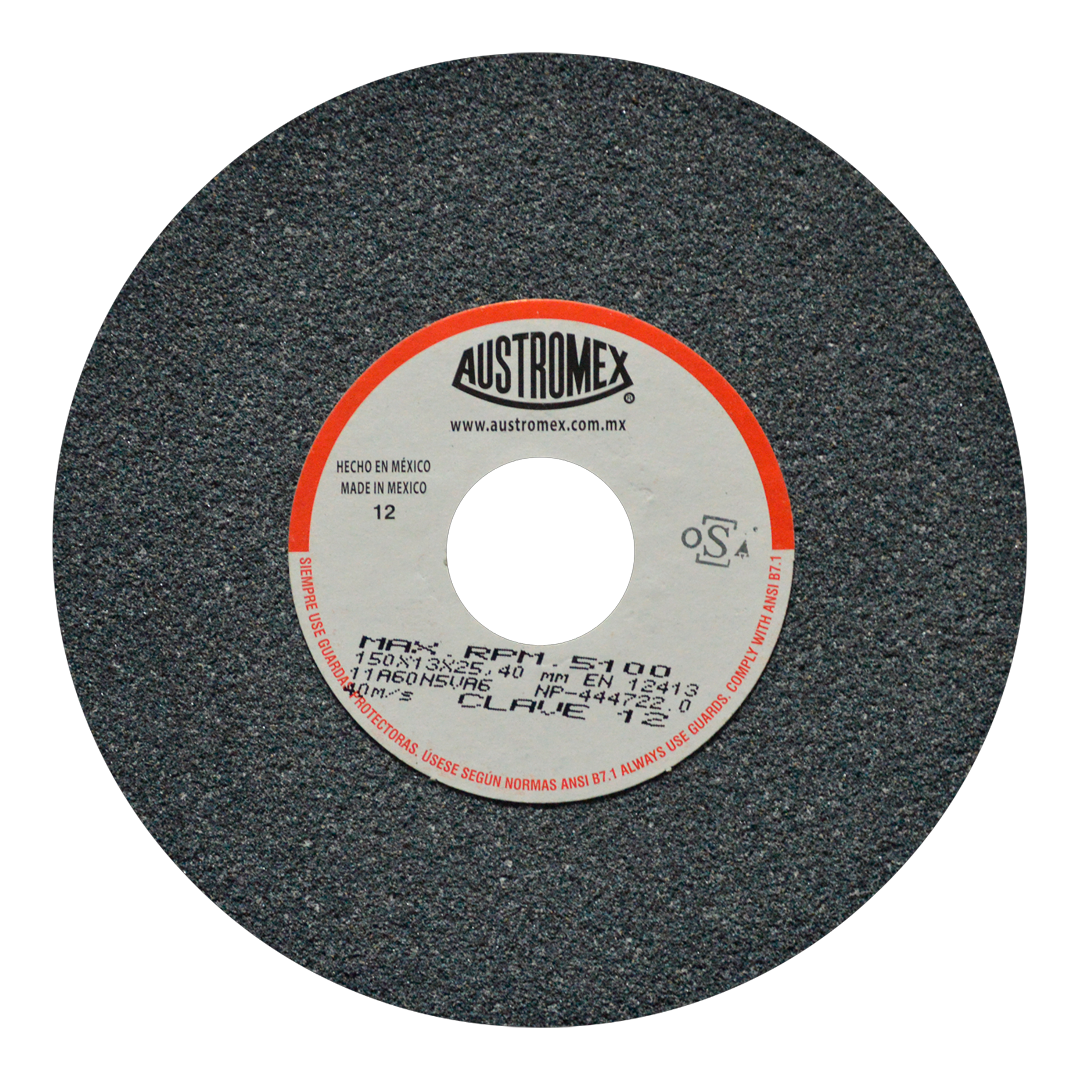 RUEDA ABRASIVA #12 6X1/2X1 T-1 G-60