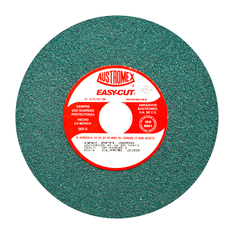 RUEDA ABRASIVA #239 8X1X1 C60LV