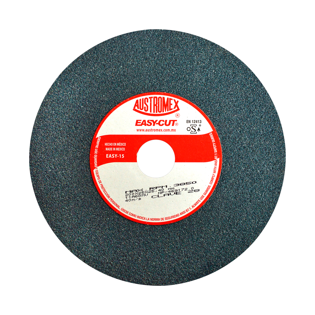 RUEDA ABRASIVA #28 8X1X1 T-1