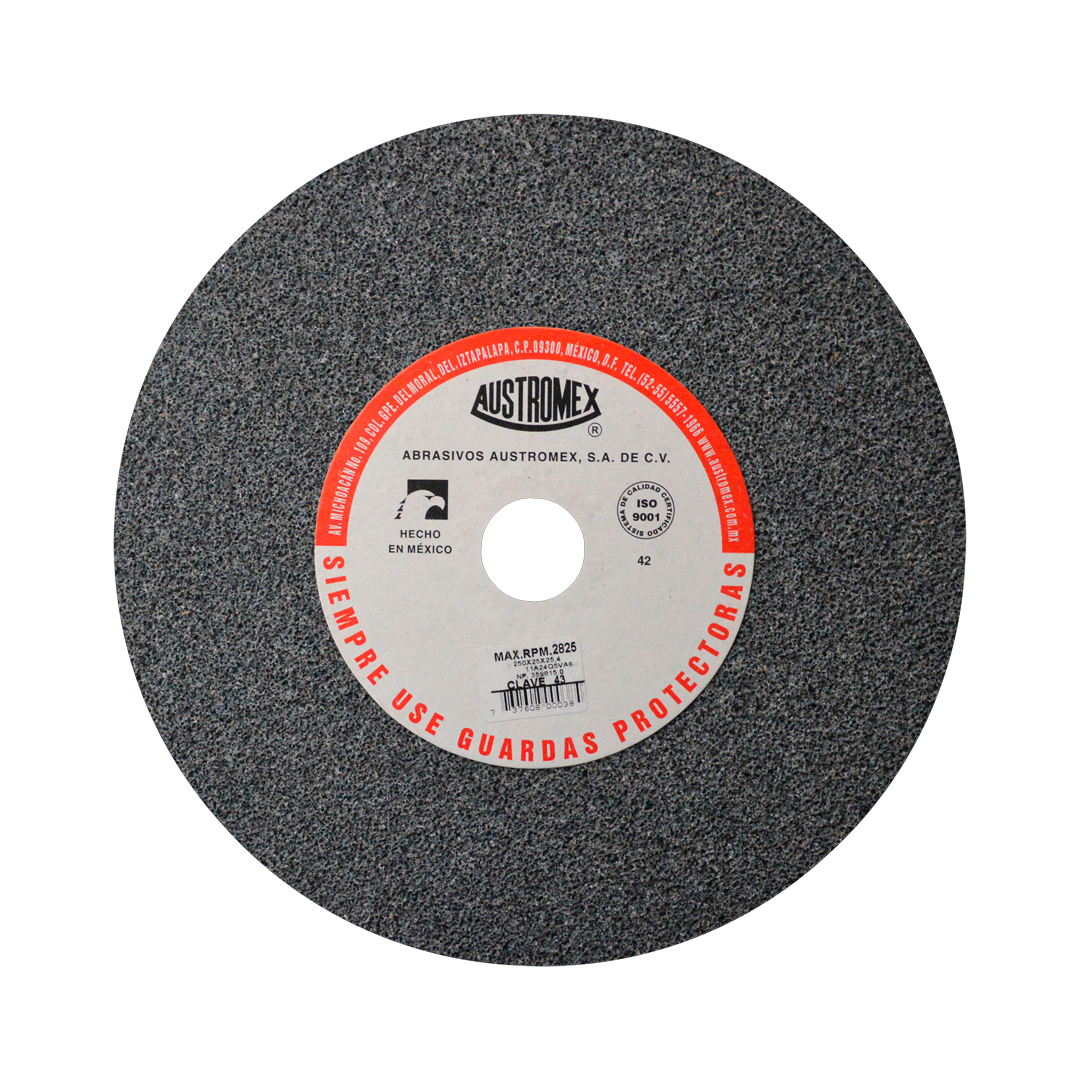 RUEDA ABRASIVA #43 10X1X1 T-1 G-24