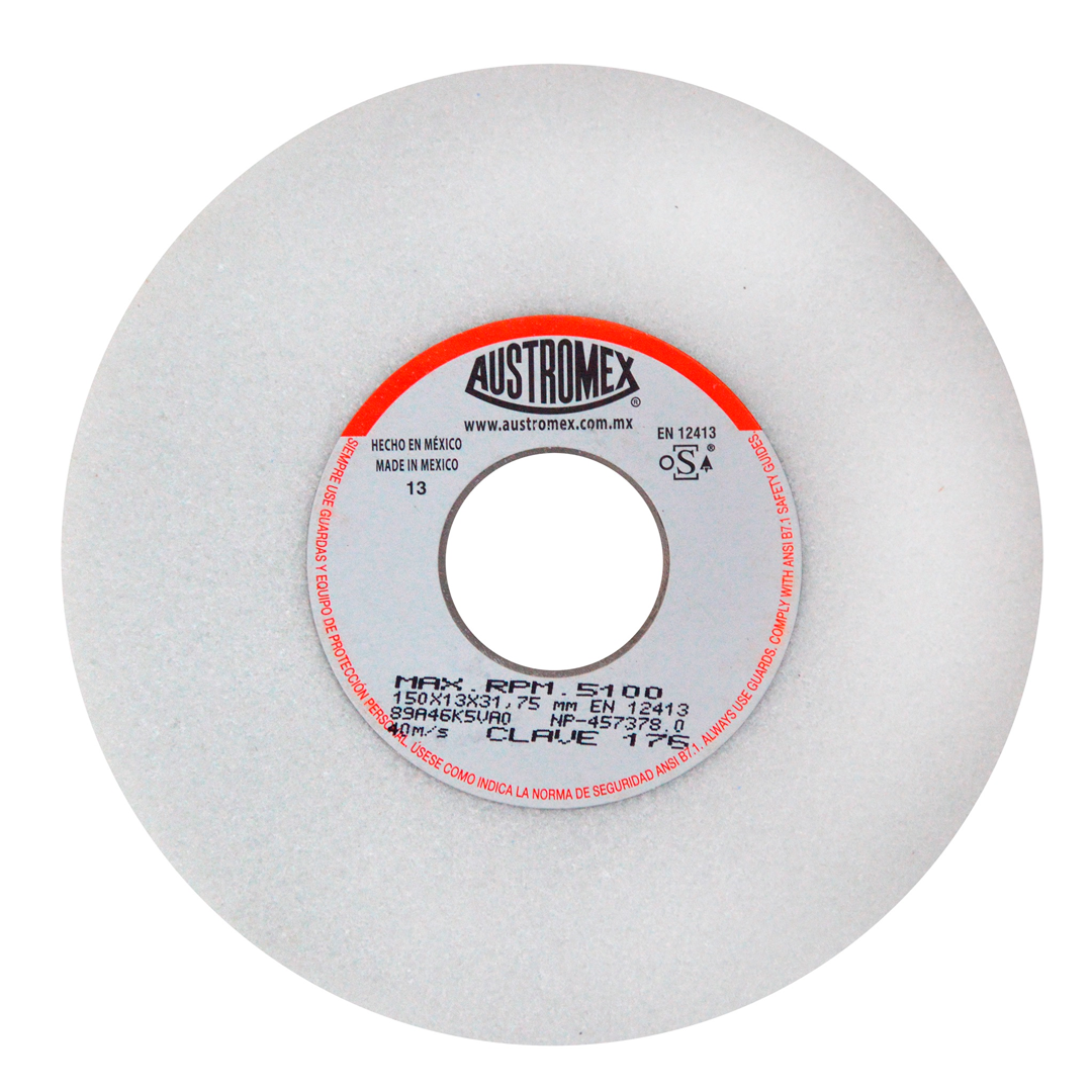 RUEDA ABRASIVA #176 6X1/2X1-1/4 T-7 G-46