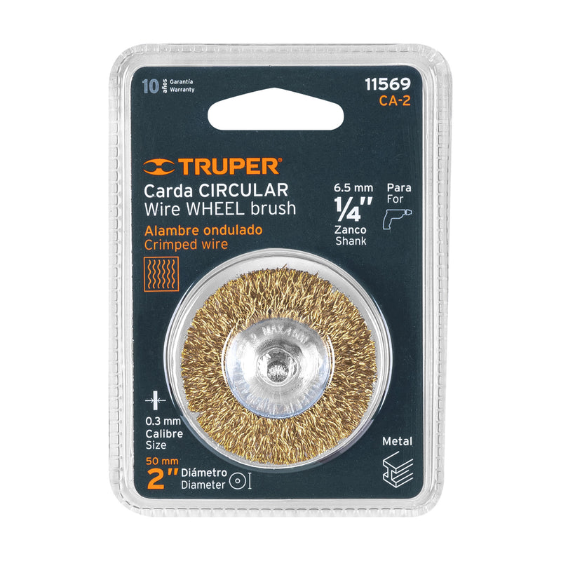 CARDA CIRCULAR P/TALADRO 2' TRUPER