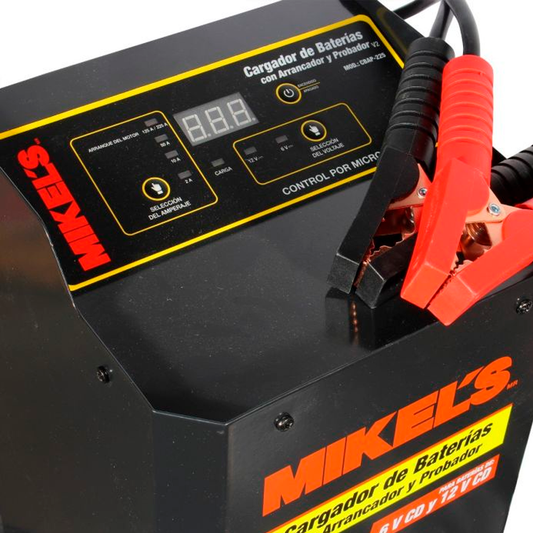 CARGADOR BATERIAS C/ARRANC Y PROB