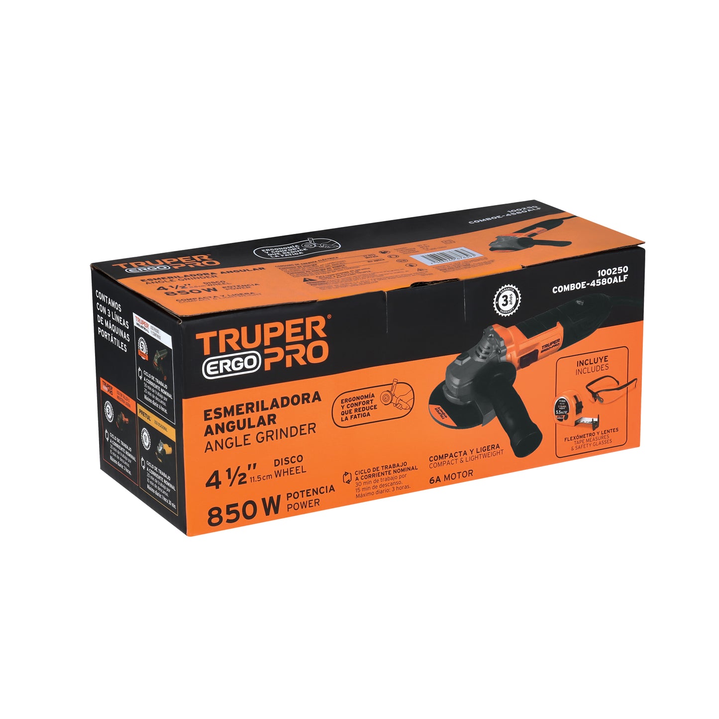 ESMERILADORA 4 1/2 850 W