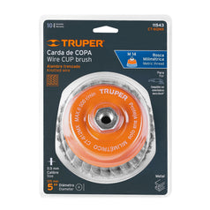 CARDA TRENZADA P/ESMERIL MM 5' TRUPER