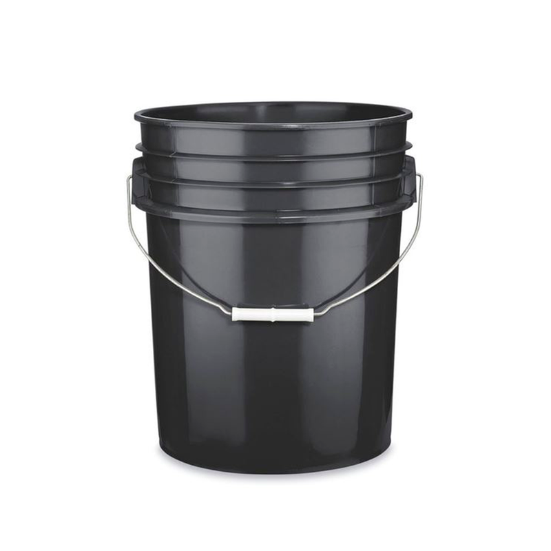 CUBETA PLASTICO NEGRA 19L