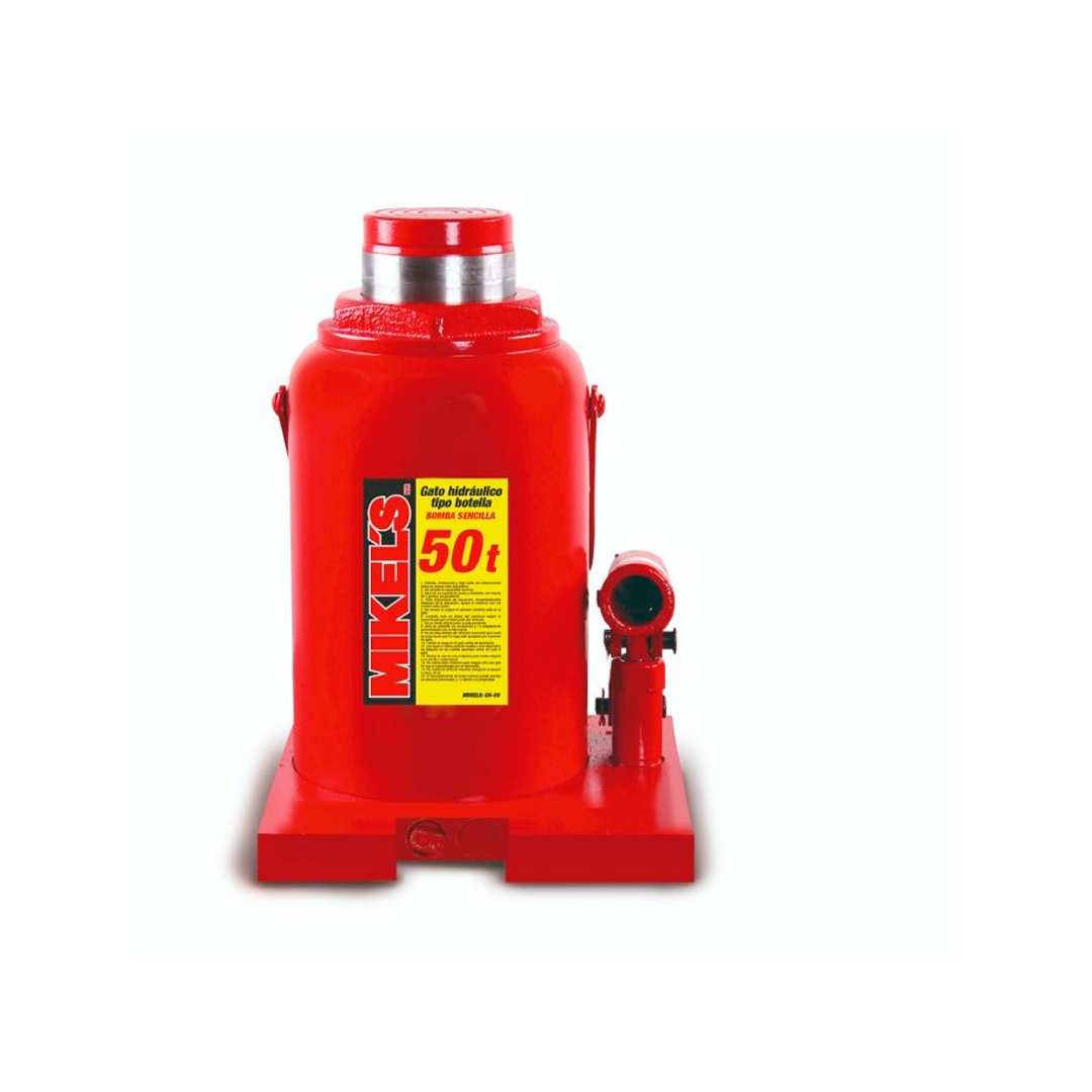 GATO HIDRAULICO DE BOTELLA 50T MIKELS
