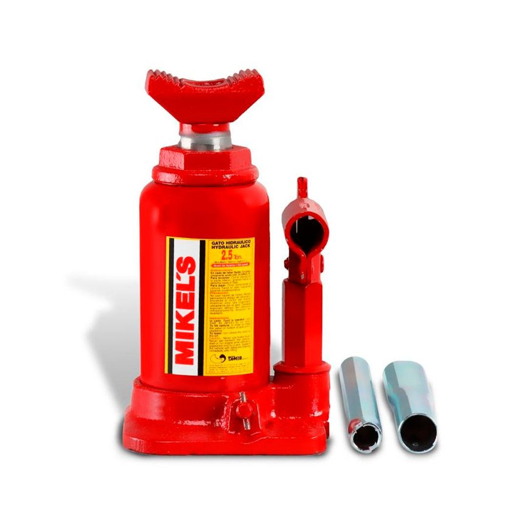 GATO HIDRAULICO TELESCOPICO 2.5T MIKELS
