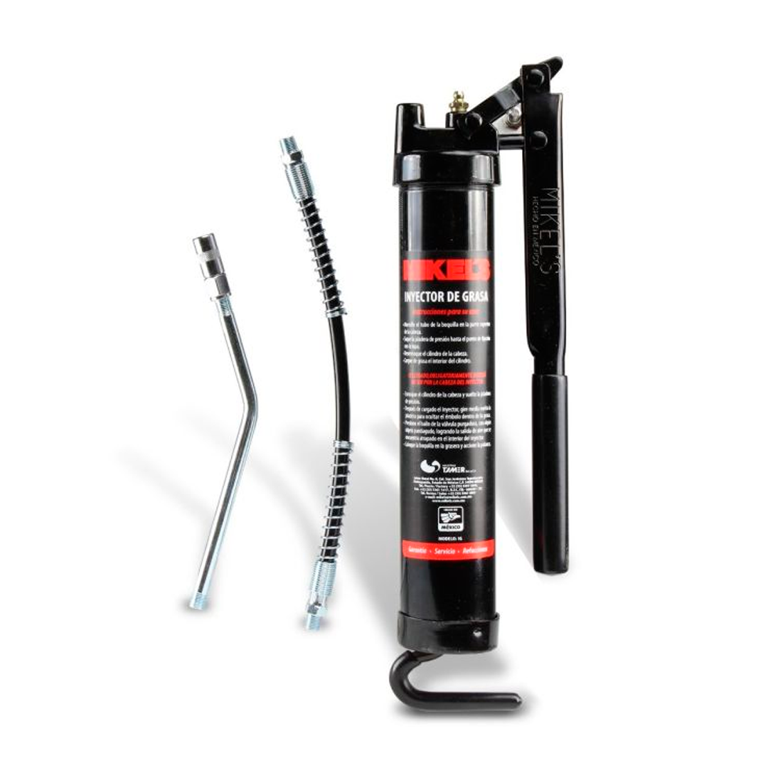 INYECTOR GRASA C/TUBO RIGIDO MIKELS