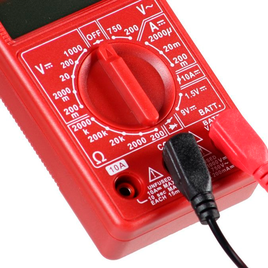 MULTIMETRO DIGITAL BASICO MIKELS