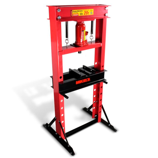 PRENSA HIDRAULICA 20T CON GATO H MIKELS