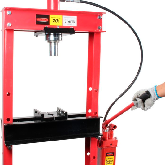 PRENSA HIDRONEUMATICA 20 T C/PIST MIKELS