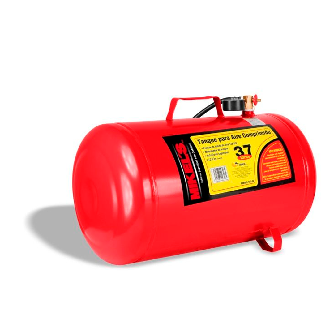 TANQUE DE AIRE COMPRIMIDO 37L MIKELS