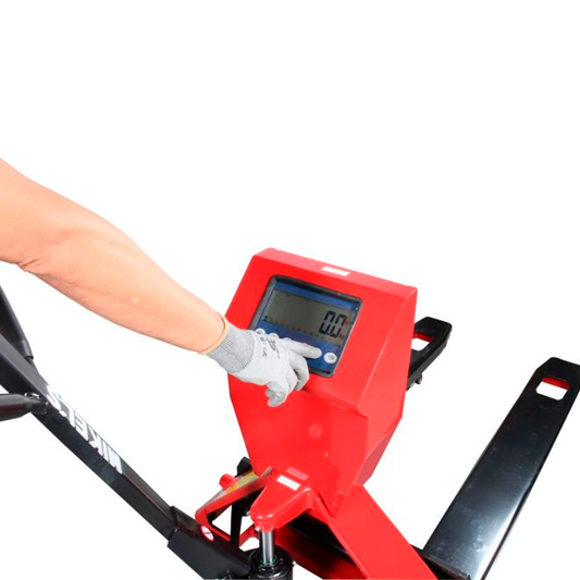 TRASPALETA C/BASCULA 2 T  /RESOLU MIKELS