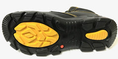 BOTA PIEL CAFE CASCO DIELECTRICO #25