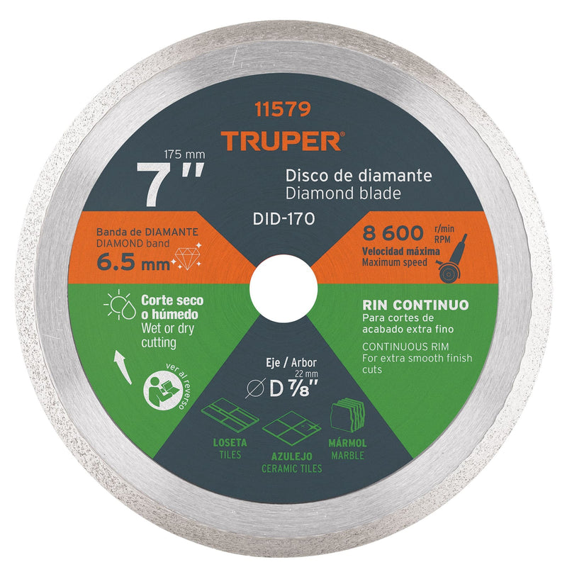 DISCO DIAMANTE CONTINUO 7' TRUPER