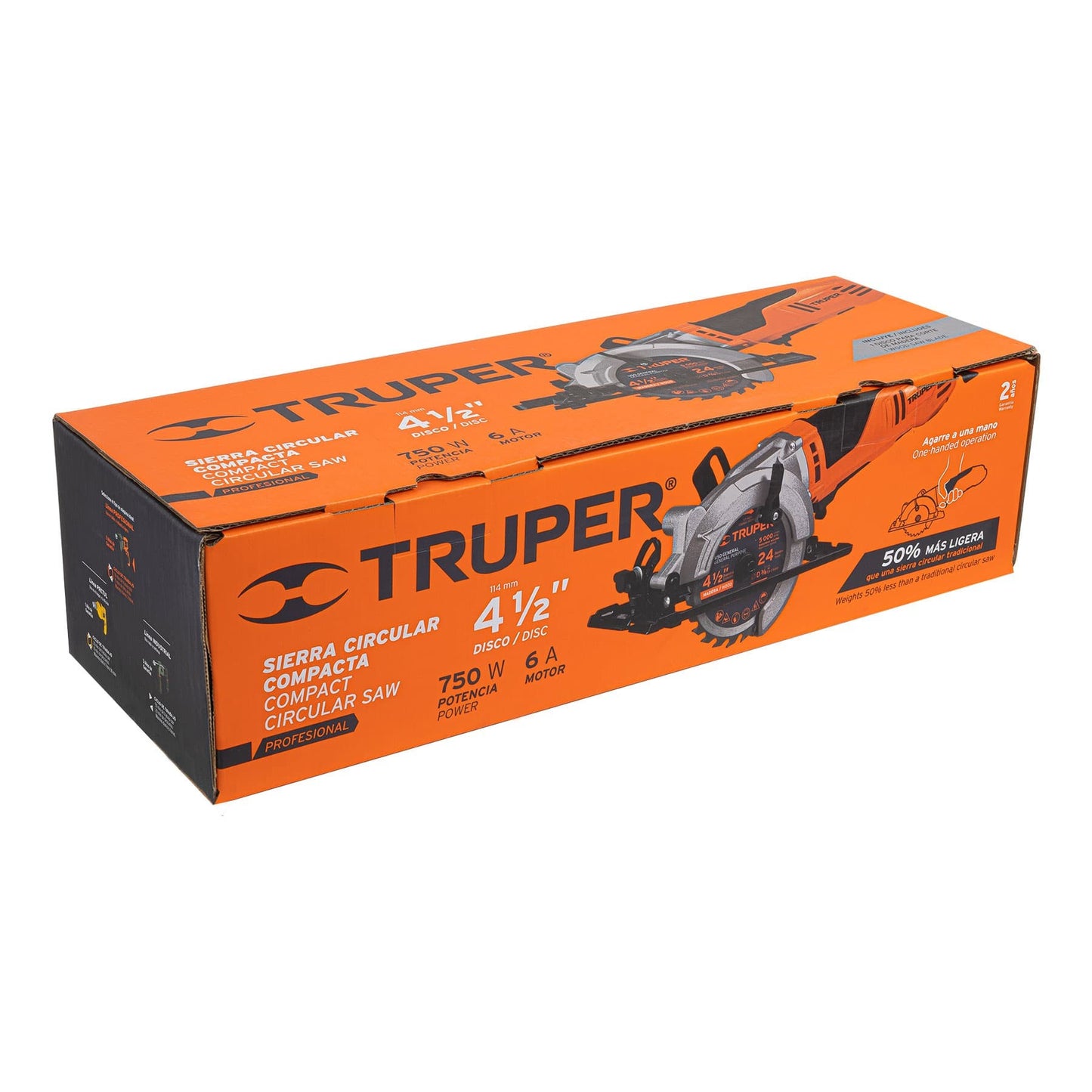 SIERRA CIRCULAR COMPACTA 4 1/2 420W PROF