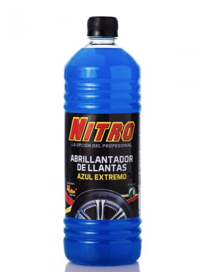 NITRO ABRILLANTADOR LLANTAS AZUL 900ML
