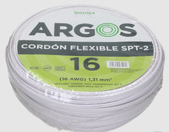 CABLE DUPLEX SPT BLANCO C-16 ARGOS