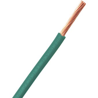 CABLE CORDON AUTOMOTRIZ VERDE C-14 ARGOS
