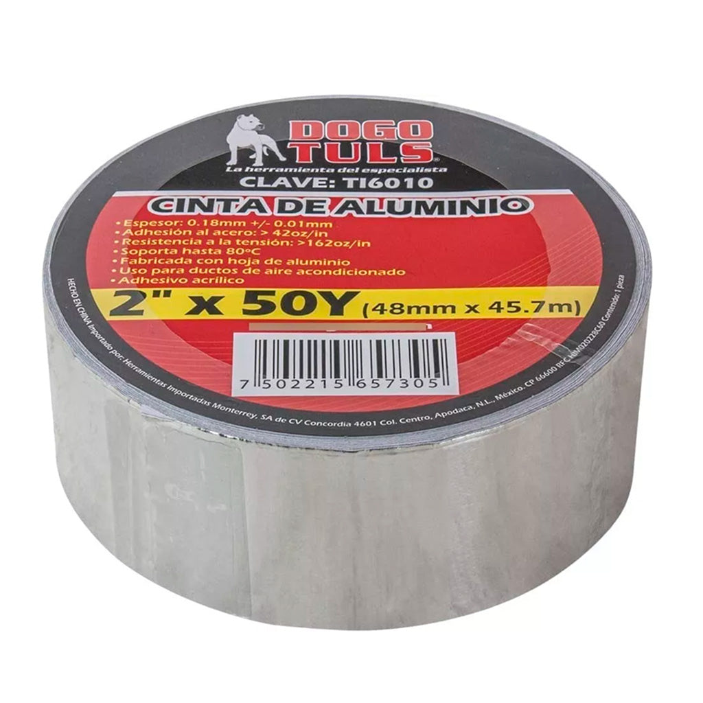 CINTA ALUMINIO 2X50M