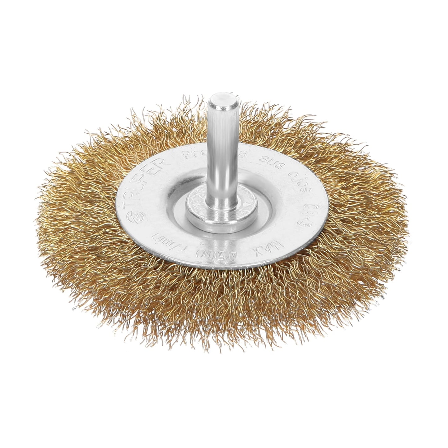 CARDA CIRCULAR 3" ALAMBRE GRUESO PARA TALADRO, TRUPER