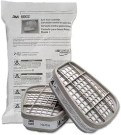 CARTUCHO GASES ACIDOS 3M 6002 C/2