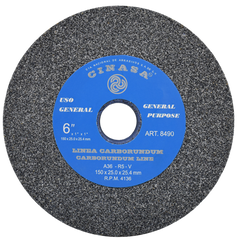 RUEDA ABRASIVA GRIS 6X1X1 A46R5V, CINASA