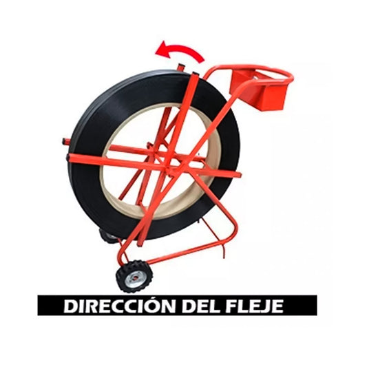 CARRO PORTA FLEJE TUBULAR LIGERO