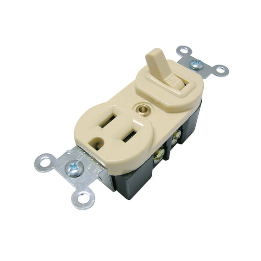 APAGADOR COMBINADO ATERRIZADO 15A 127V