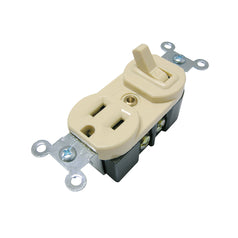 APAGADOR COMBINADO ATERRIZADO 15A 127V