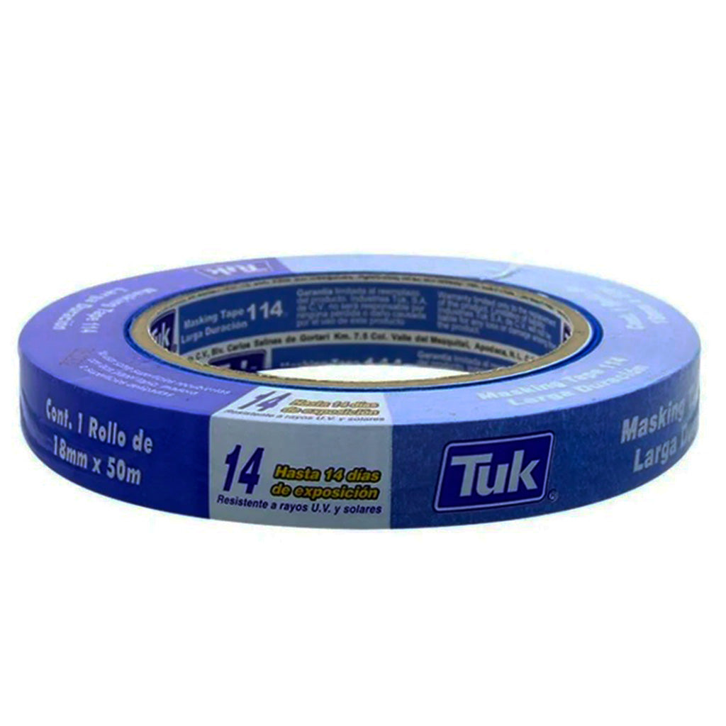 CINTA MASKING AZUL 114