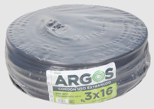 CABLE CORDON USO RUDO ST 3 X 16 ARGOS