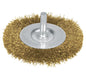 CARDA CIRCULAR 3" ALAMBRE FINO PARA TALADRO, TRUPER