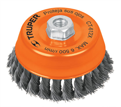 CARDA TRENZADA P/ESMERIL MM 5' TRUPER