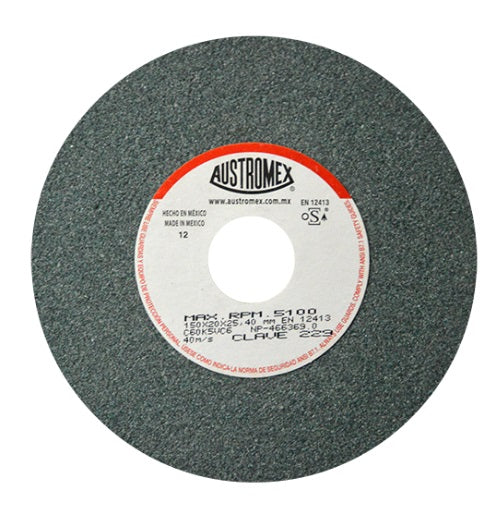 RUEDA ABRASIVA #229 6X3/4X1 T-1 G-60