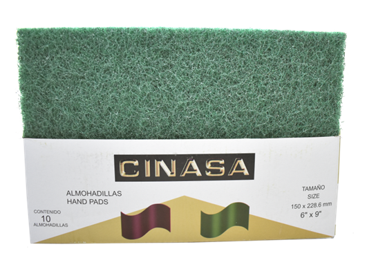 ALMOHADILLA VERDE MED 150 X 228.6MM