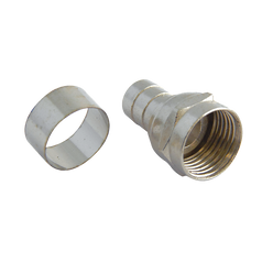 CONECTOR CAMPANA CABLE COAX RG6 SURTEK