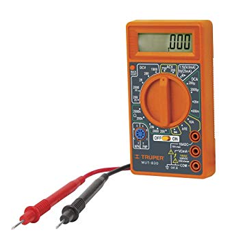 MULTIMETRO DIGITAL CASERO TRUPER