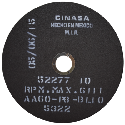 DISCO CORTE METALOGRAFICO 250X2X31.7MM
