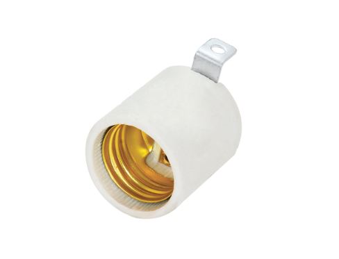 PORTALAMPARA PORCELANA ESCUAD