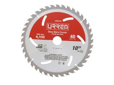 DISCO SIERRA CIRCULAR 7-1/4 40DTS URREA